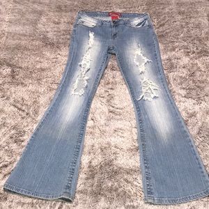 Factory Distressed Jeans